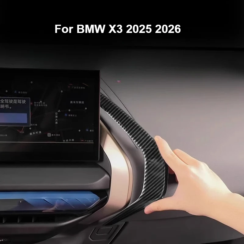 

For BMW X3 2025 2026 G45 Center Console Dashboard Trim Strips ABS Anti-scratch Instrument Panel Decorative Cover Accessories