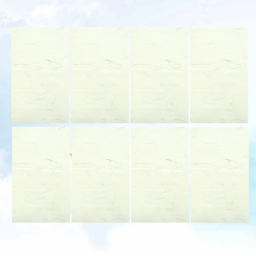 40 ورقة ممارسة الخط ورق الأرز اللوازم الصينية قطع مكتب شوان البيج #3