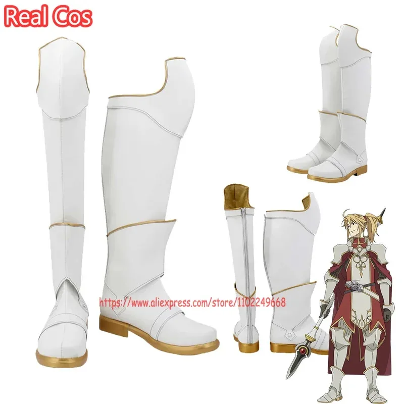 

RealCos Anime The Cos Shield Hero Kitamura Motoyasu Cosplay Fantasy Shoes Boots Costumes Accessory European Size Halloween