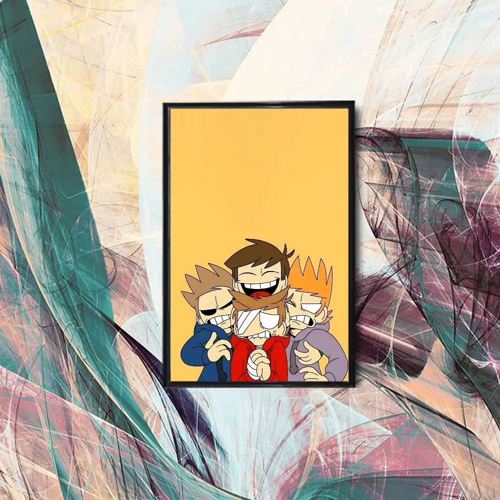 The classic quartet Eddsworld High Quality Dorm Living Room Aesthetic Wall Decoration Painting Poster Stickers Gift