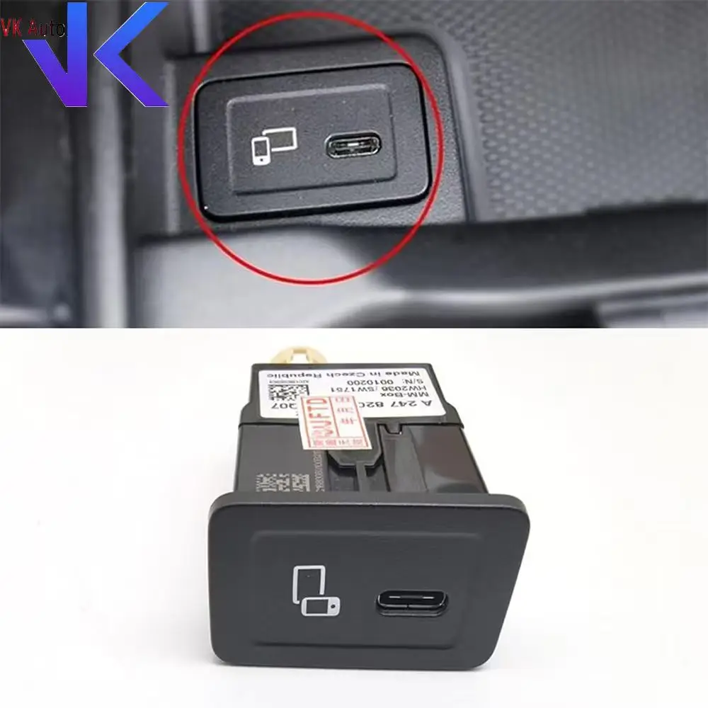 A2478203802 Genuine USB Interface USB Plug SD Card Reader Type-C Model For Mercedes Benz A GLA B GLB OEM 2478203802