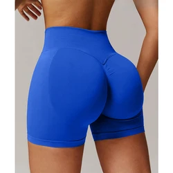 TKITK Shorts Pro Solid Seamless Half Pants Women Soft Fitness Outfits Yoga Pants Gym Running Bike Wear