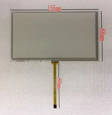 

6.2 inch resistive touch screen 155*88 four-wire ST06204