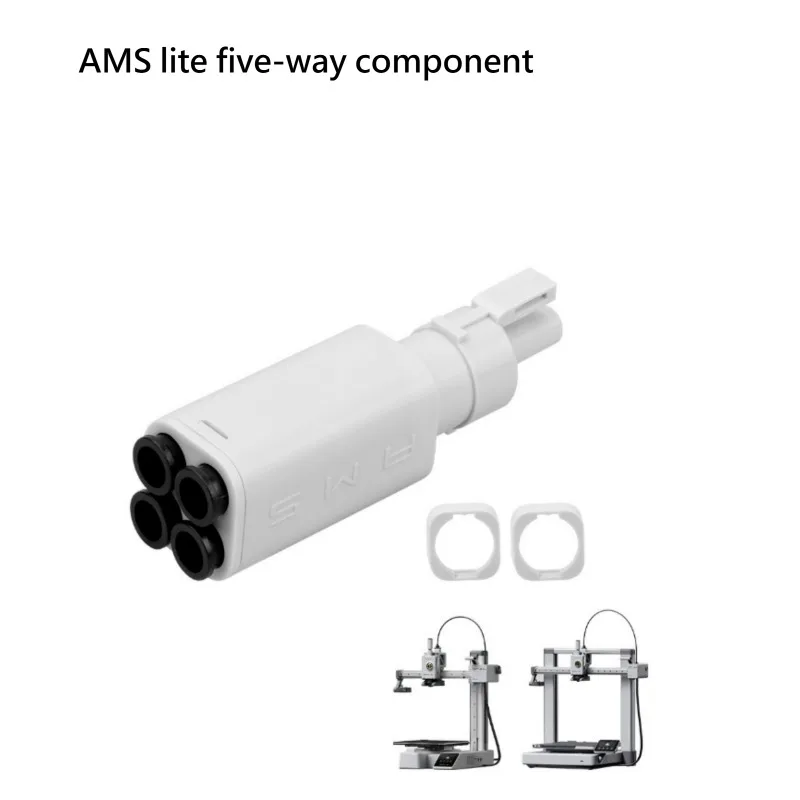 For Bambu Lab 3D Printer AMS Lite Filament Hub Five Way Components Switch Consumables Printing For Bambulab A1/A1 Mini Parts