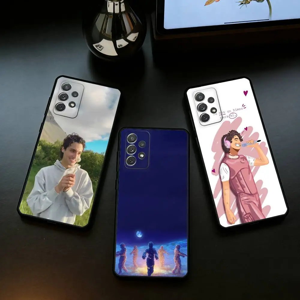 

H-Humbe DDC Phone Case For Samsung Galaxy A73,A72,A71,A70,A53,A52,A51,Soft Silicone Black Cover