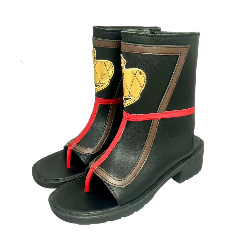 Anime Genshin Impact Sayu 부츠 코스프레 신발 여성 카니발 파티 할로윈