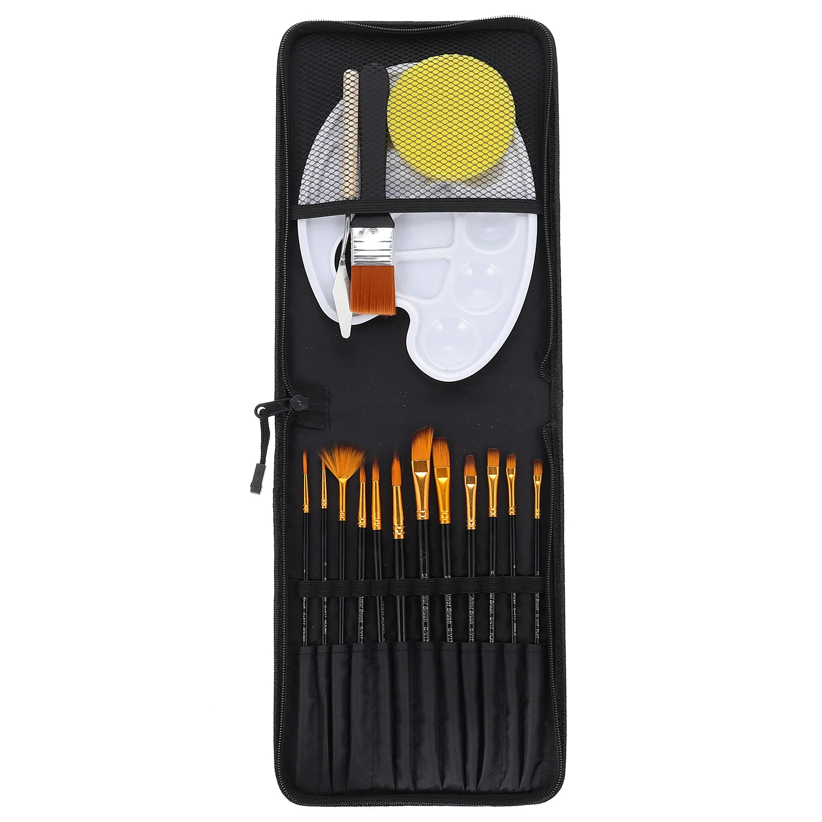 1Set Tragbare Künstler Pinsel Set Aquarell Ölgemälde Versorgung Acryl Farbe Kit für Studenten Ölgemälde Versorgung