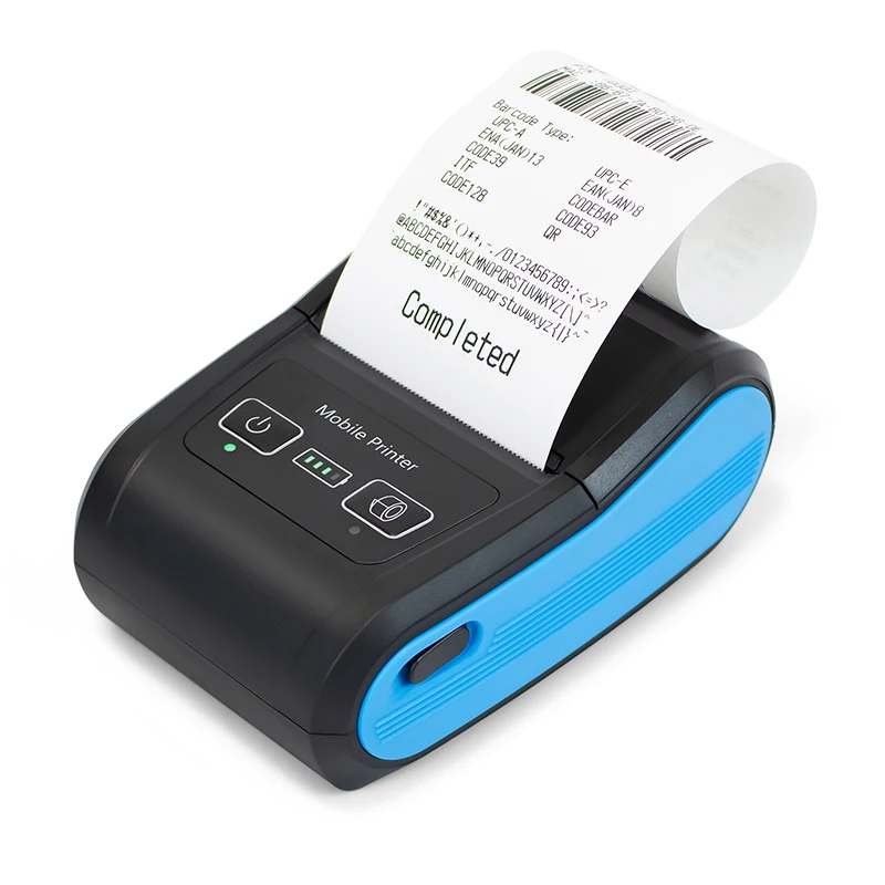 

H22 58 мм термопринтер Bluetooth портативный мини-принтер чековых билетов для Android, мобильный принтер IOS беспроводной