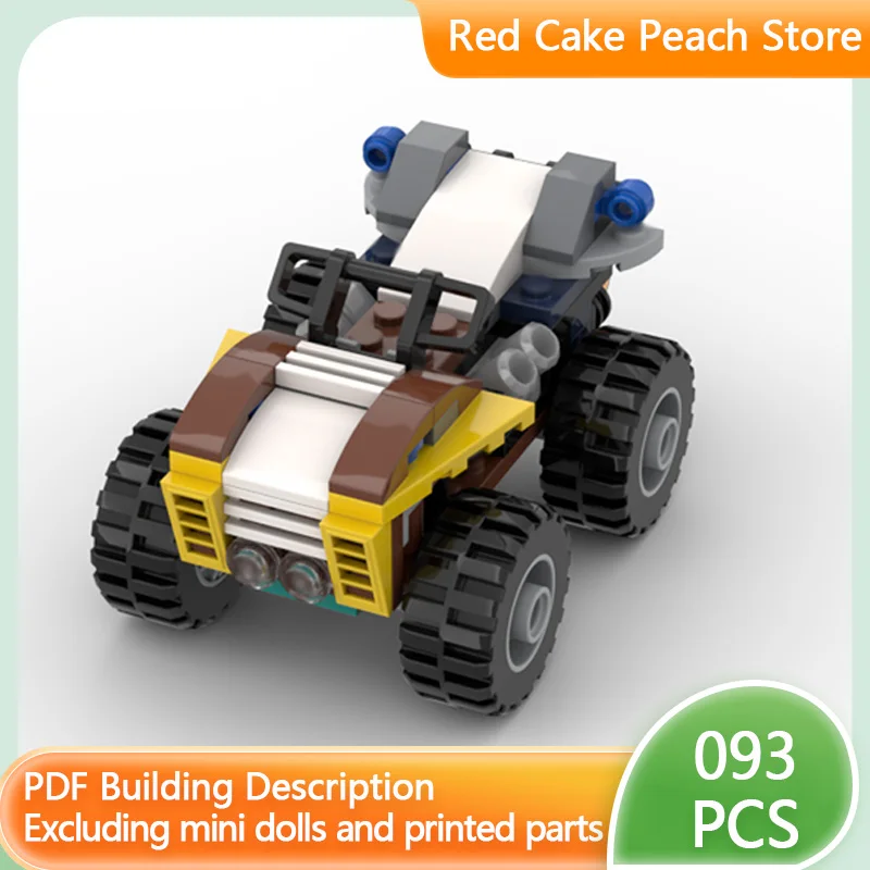 

Speed Racing Car Model MOC Building Bricks Off-Road Truck Modular Technology Children Holiday Gifts Assemble Toys Suit