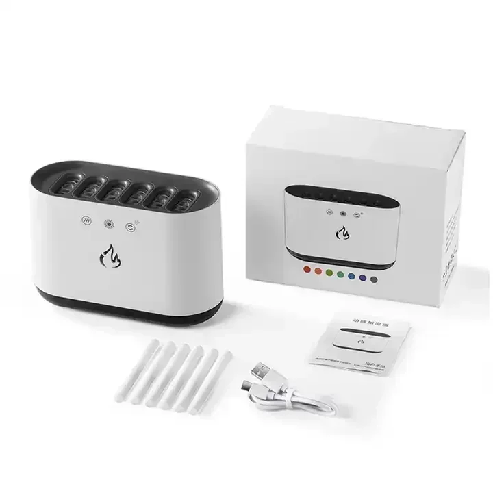 

# LNewest Design Large Capacity Sounds Pickup Dynamic RGB Flame Aroma Diffuser 7 Color Changing Cool Mist Essential