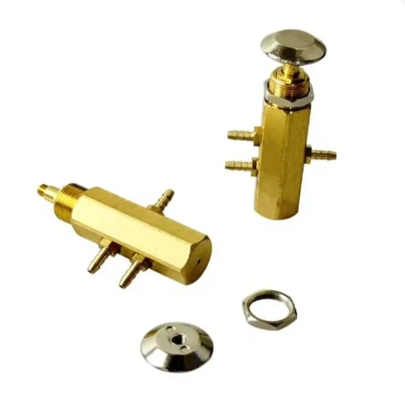 8Pcs Dental Chair Spare Parts Water Source Switch Valve Copper Water Source Control Regulating Switch Dental Lab Accessories