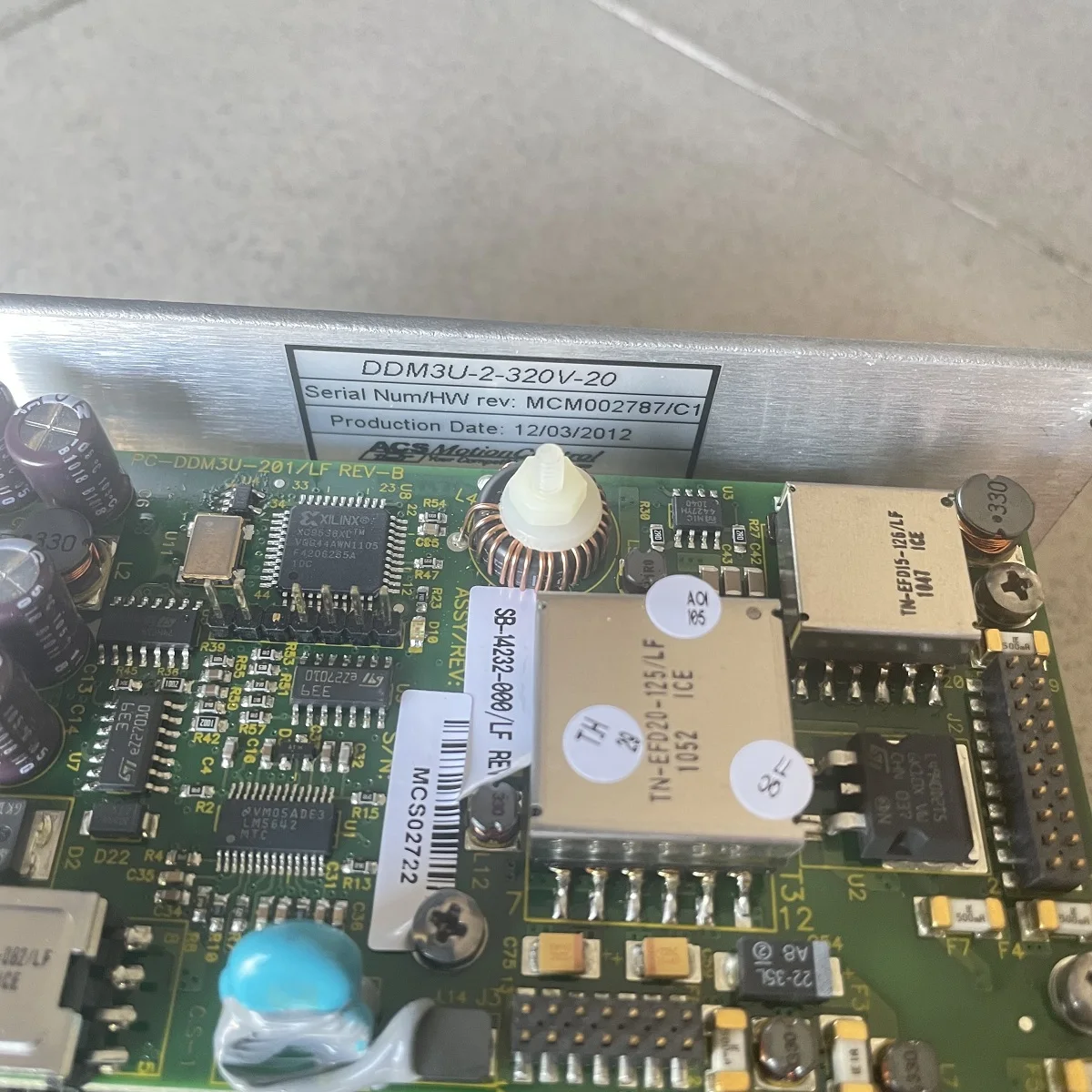 Placa de driver DDM3U_2_320V_20 para ACS