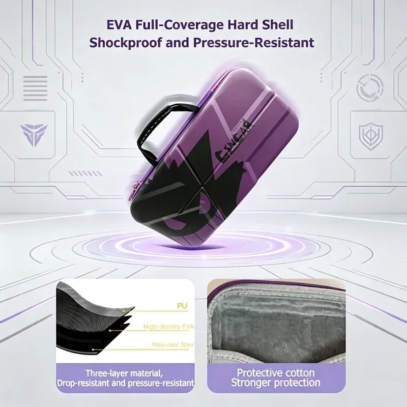 68% 75% 98% Mechanical Keyboard Shockproof Portable Travel Case With Mesh Pocket For  Cable Charger Protective Carry Bag