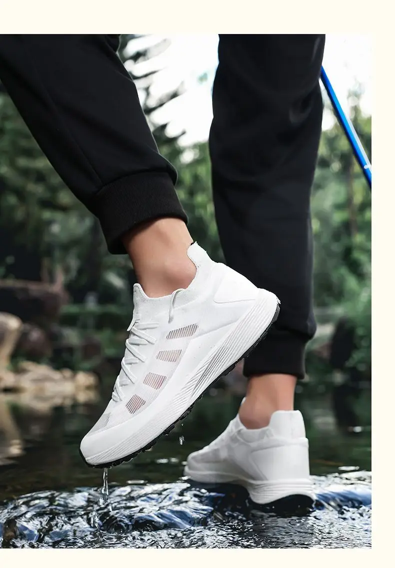 Women's athletic shoes Mesh breathable Casual running shoes Summer 2025 Jogging walking shoes Women's thick-soled athletic shoes