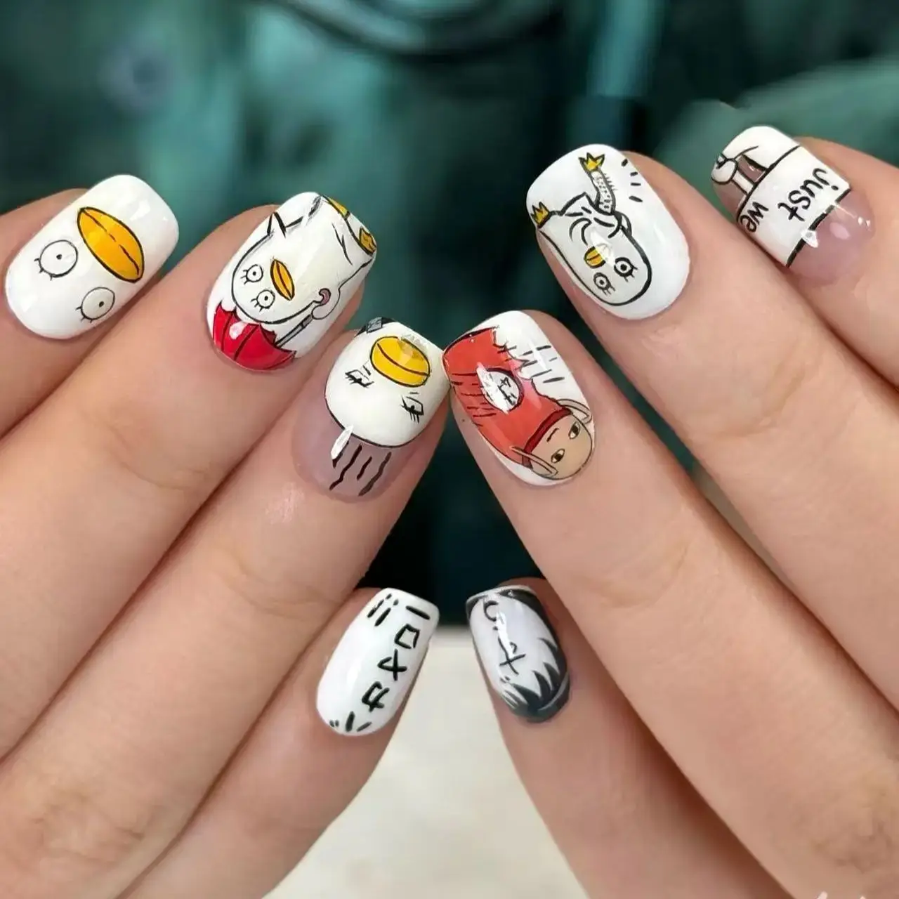 

TSC-255 Bleaching 3d Nail Art Stickers Decal Slider anime nails ぎんたま Sadaharu gINTAM ブリーチ died gay