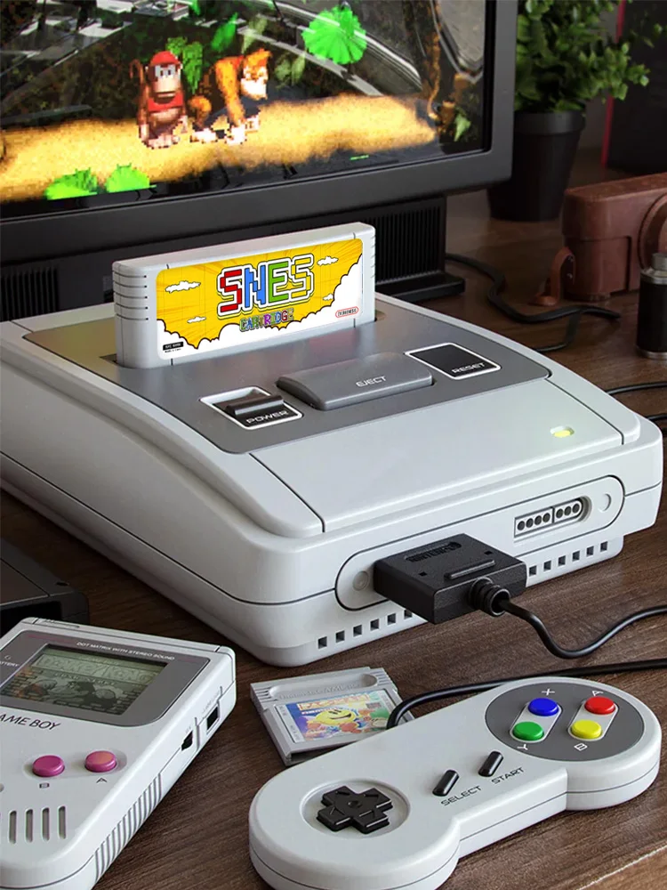 Super SFC V12 SNES-Spielkarte 3000 in 1 mit 8 GB TF-Karte Spielkarte für Nintendo Super Famicom JP/EU-Spielekonsole mit TF-Karte