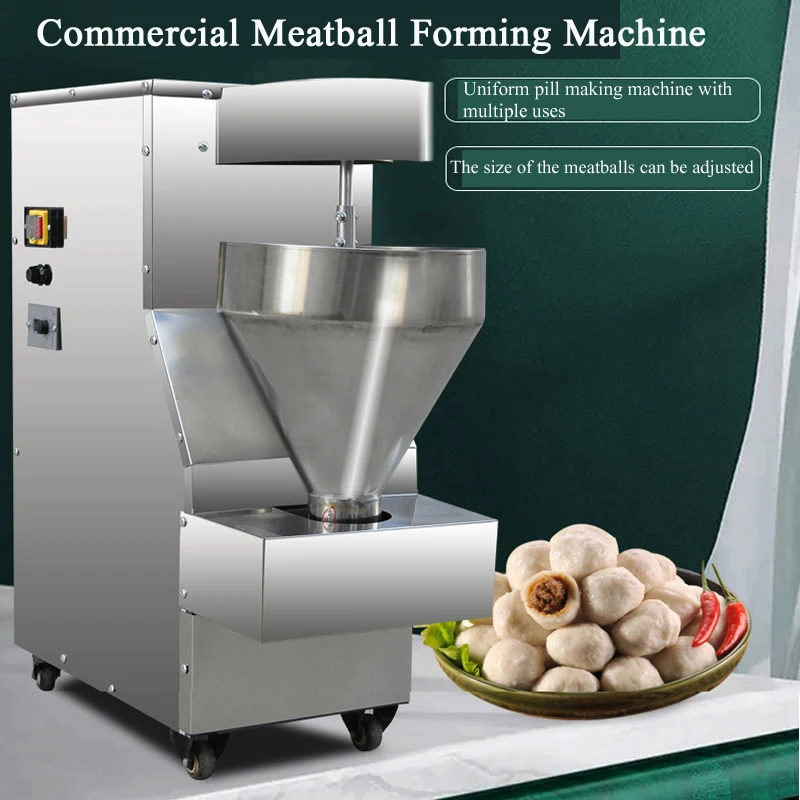 Commercial Automatic Meatball Forming Machine Hot Pot Meatball Forming Machine Stainless Steel Electric Meat Ball Machine