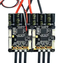 FLIPSKY Dual Mini FSESC6.7 Pro 140A basato su VESC6.6®ESC con dissipatore di calore in alluminio per Controller di velocità ESK8 per Skateboard elettrico