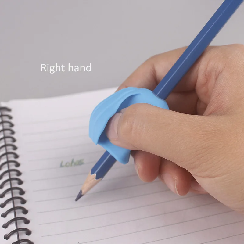 1Pcs Children Writing Pencil Pen Holder Kids Learning Practise Silicone Pen Aid Grip Posture Correction Device for Students