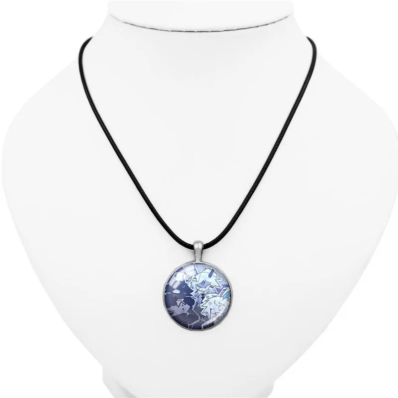 Fundamental Paper Education Anime Necklace Miss Circle Fashion Jewelry Necklace Cartoon Cute Neck Accessories Charm Pendant Gift