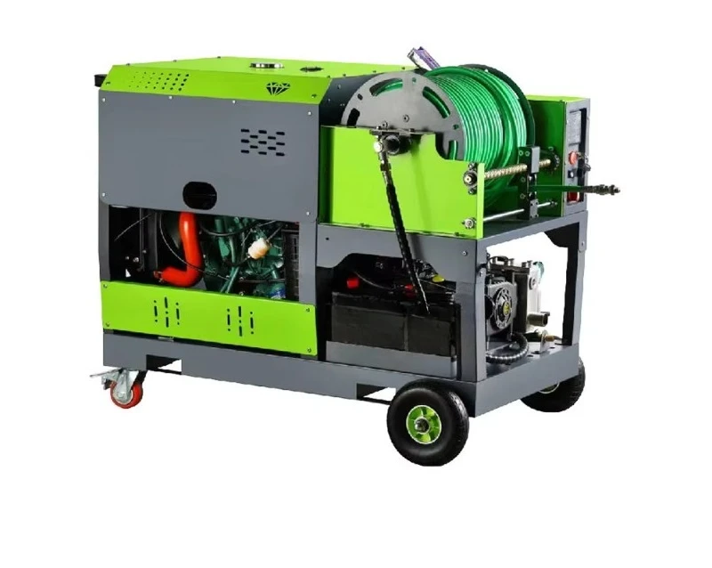LICHIMA 300Bar 60L/Min 65Hp High Pressure  Engine Drain Pipe Cleaning Machine Sewer Cleaning Machine