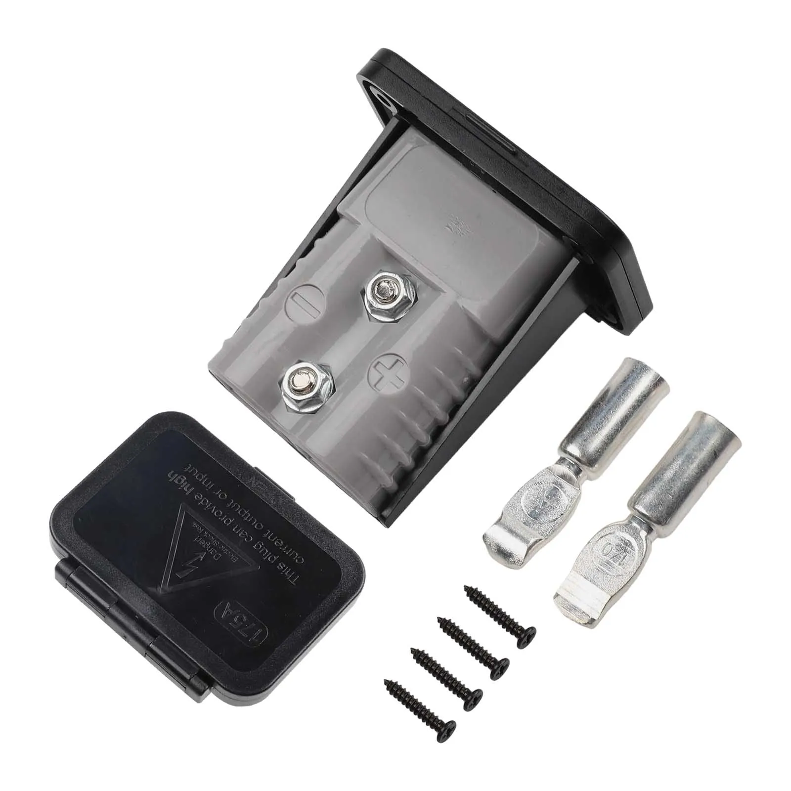 50A 120A 175A EV Charging Connector With Fixed Base PC Flame Retardant Material For Electric Vehicle For Battery Power Supply Ac