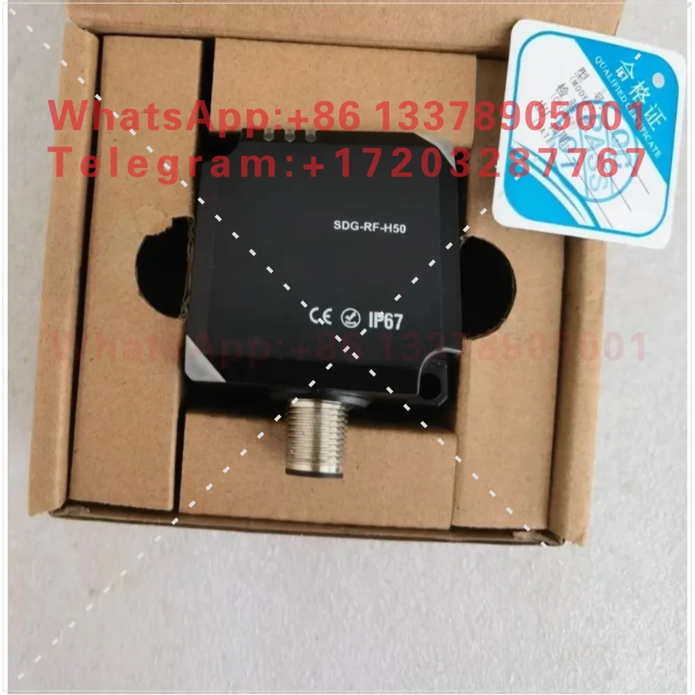 IP67 Waterproof RFID Read Write Head SDG-RF-H50-TP Industrial Radio Frequency Identification Sensor