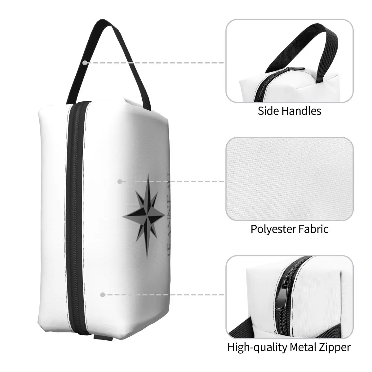 حقيبة مكياج Jeanneau Yachts، منظم مستحضرات التجميل، مجموعة أدوات تخزين مستحضرات التجميل للنساء، مقلمة للسفر