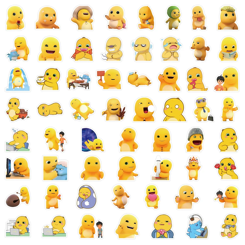 60 pezzi Cartoon il nuovo genio ragazzo latte drago vita adesivi Graffiti per scrapbook laptop telefono bagagli skateboard decalcomanie adesivo