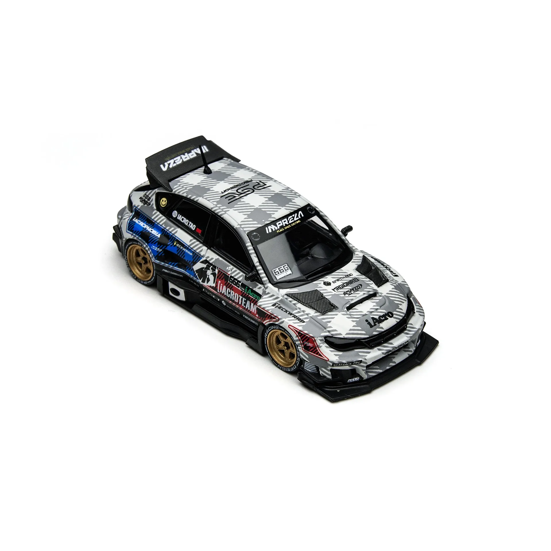 TimeMicro 1:64 Impreza WRX STI Raider Diecast Model Car