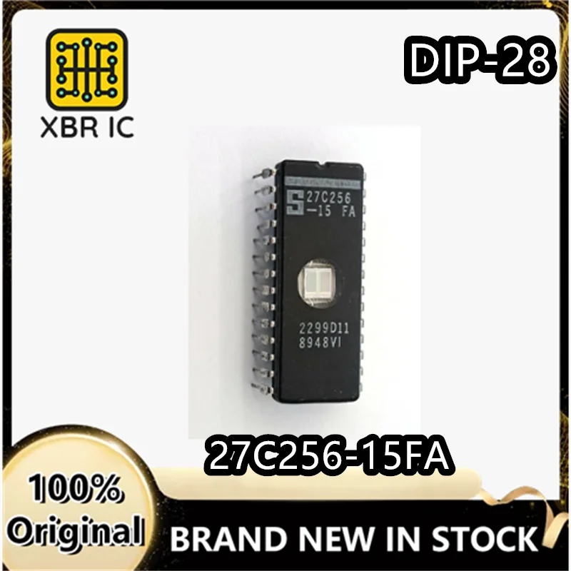 (15/40 pieces) 27C256-15FA 27C256-15 27C256 Ceramic Memory Chip DIP-28 Brand New Original Stock Authentic Product Fast Shipping