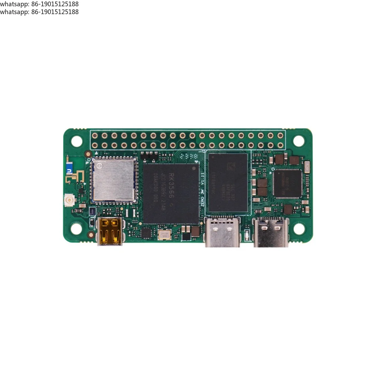 Mini main board 3W RK3566 quad-core CPU single board computer WiFi6