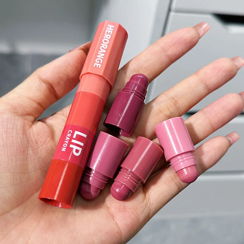 ヘラオレンジ-ミニキヤノンノン口紅、ソフト、明るい、色の豊富な色、hr539リップは豊富でカラフルな外観を提供します