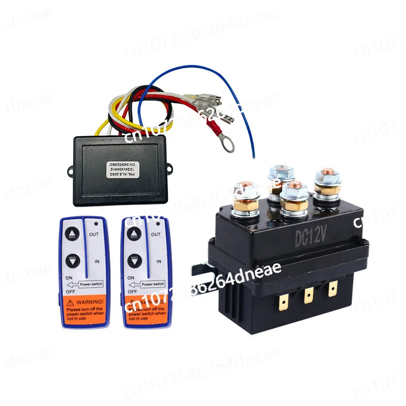 Factory Direct Sales 12V 500A Winch Relay 4450 Set with Remote Control Controller Relay Set