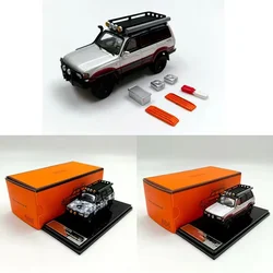 GCD Alloy 1:64 Scale Land Cruiser LC80 Car Model Collection Decorated Holiday Gifts Toys