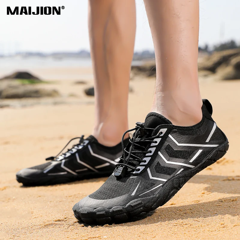 Men Women Water Shoes Non-slip Athletic Hiking Quick Dry Barefoot Aqua Shoes Unisex Beach Walking Swimming Wading Shoes