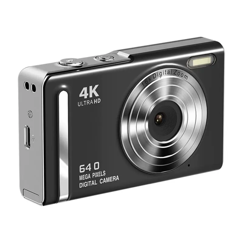 

FEDI-Retro Ccd Digital Camera 4K 64MP HD Pixel LED Flash Portable Card Entry-Level Auto Focus