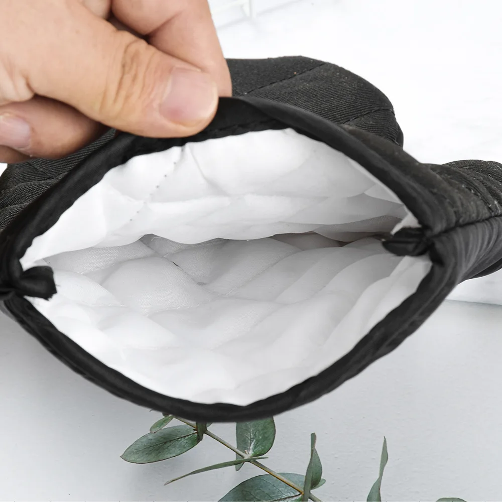 

1PC Heat Resistant Thermal Mitts Anti-Heat Hot Pot Cooking Baking Gloves Kitchen Potholders Pad Stove Oven Gloves for Cooking