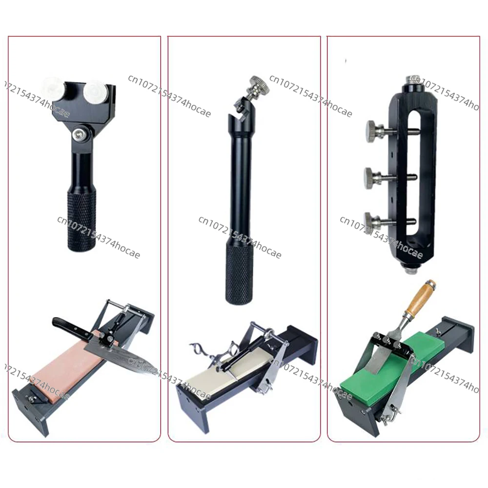 Multifunctional Fixed Angle Knife Sharpener Adjustable Professional Grindstone Sharpening Frame Whetstone Tool + 3 Types Fixture