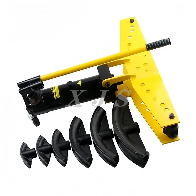 High Quality 10T Industrial Stainless Steel Iron Copper Pipe Bending Machines Portable Manual Pipe Bender Hydraulic with Bracket