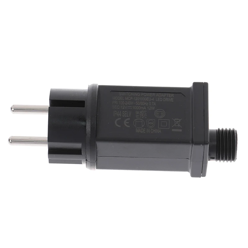 Home Transformer Power Adapter 12V 12W Bright Flashing Drive Power LED Driver For EU Waterproof for String LED Lights