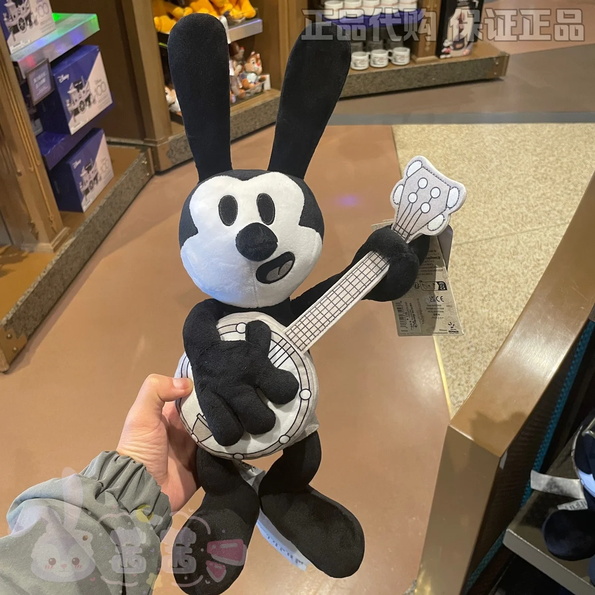 Original Disney 100 Year Celebration Oswald the Lucky Rabbit Collection plush toy children's doll  Birthday Present For Child