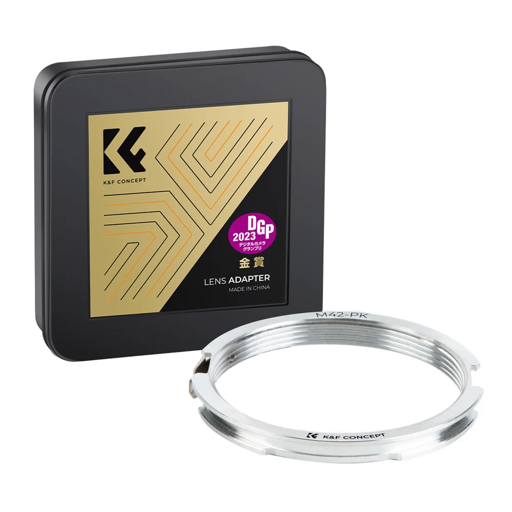 K&F CONCEPT Lens Mount Adapter voor M42 schroeflensjes naar Pentax K Mount camera voor Pentax K100D K110D K10D Grand Prix K100D