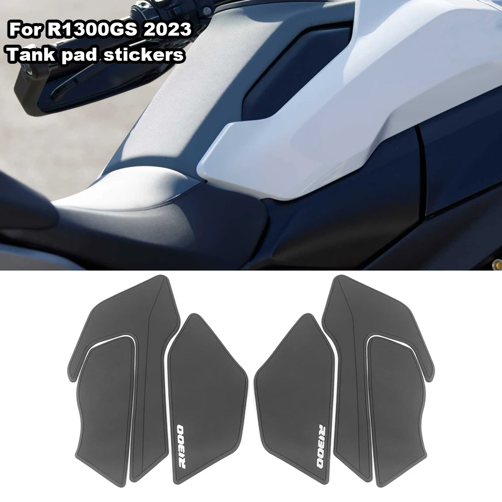 

R1300GS Motorcycle accessories Non-slip Side Fuel Tank Stickers Waterproof Pad Rubber Sticker For BMW R 1300 GS 2023-