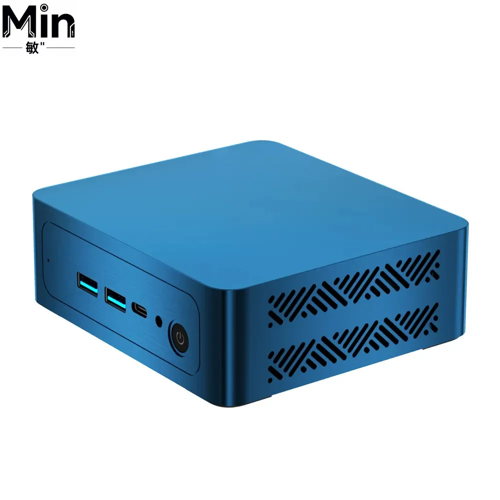 High Performance Mini PC Core i7-1265U 32GB DDR4 RAM 1TB SSD Windows 11 Pro Compact Desktop Office Mini Computer