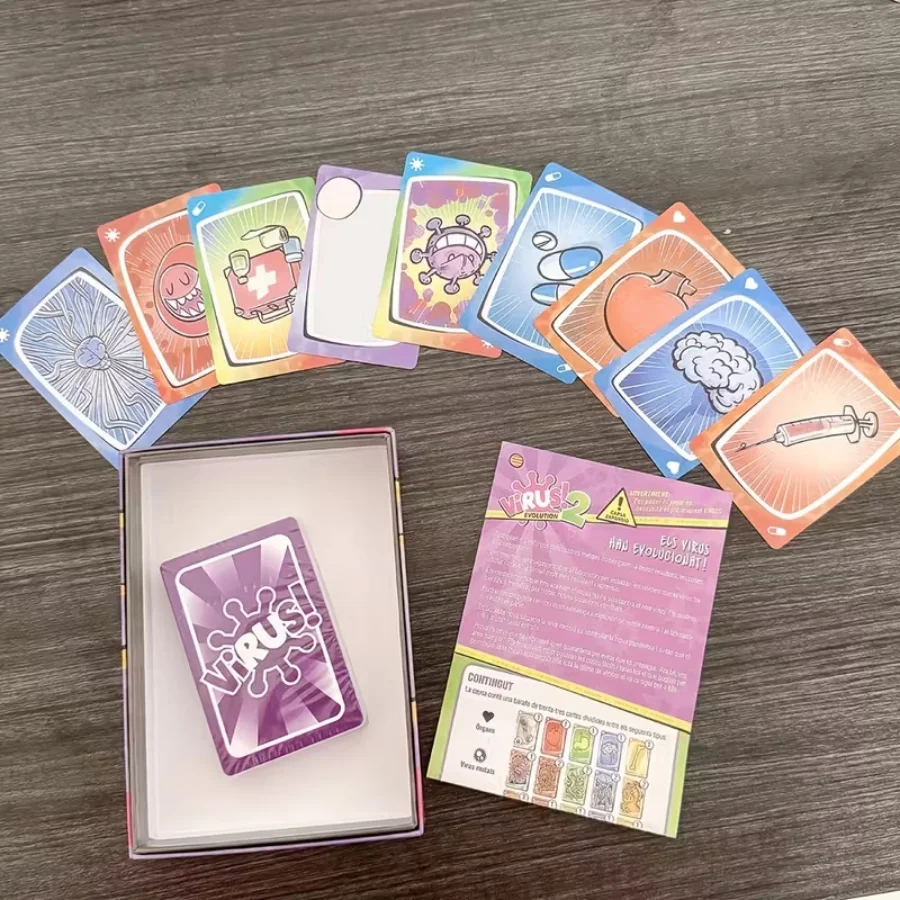 ウイルス！ 最も感染力のあるカードゲーム、パーティーの娯楽のためのカードゲーム。