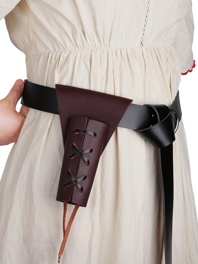 1/2pcs Vintage Adjustable Sword Scabbard with Leather Waist Belt Medieval Viking Costume Accessories for Renaissance Fairs  Cosplay Party