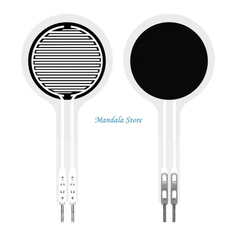 U2JC Flexible Piezoelectric Film Sensitive Polymer Piezoelectric PVDF Pressure Transducer Micro Force Sensing Resistor