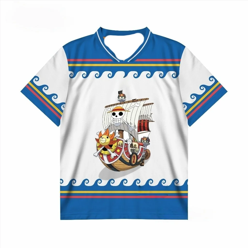 

Новая цельная летняя футболка с изображением фаната Луффи в стиле аниме, мужская уличная большая 3D футболка для взрослых и детей, летняя универсальная тенденция