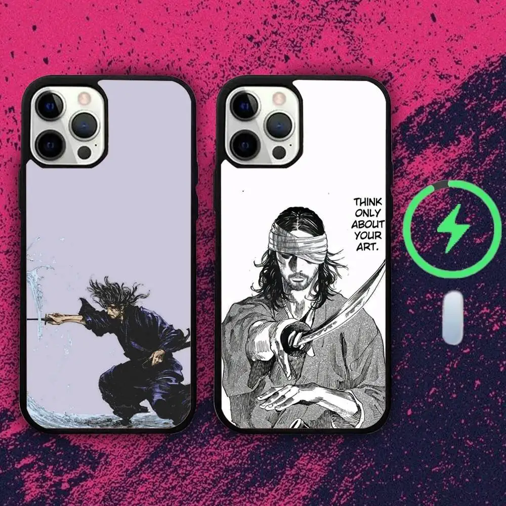

Anime M-Miyamoto M-Musashis Phone Case For iPhone 16e,16,15,14,13,12,11,Plus,Pro,Max,Mini Magsafe Magnetic Wireless Charging